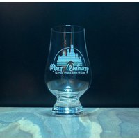 Geätztes Glencairn Whiskyglas Lustiges Scotch Bourbon Glasgeschirr von MadeByBrad