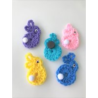 Gehäkelte Ostermagnete, Osterhase Magnete, Häkelmagnete, Ostern Kühlschrankmagnete, Häkelhasen, Hasenmagnete, 5Er Set Magnete Gehäkelte Ostermagnete, Osterhase Magnete, Häkelmagnete, Ostern Kühlschrankmagnete, Häkelhasen, Hasenmagnete, 5Er Set Magnete von MadeByMargieAnn