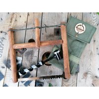 Klappschleife Buck Saw Bushcraft Survival Outdoor Scotch Eyed Auger von MadeByMazur