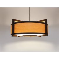 Deckenlampe Aus Holz in Modernem Design. Große Leuchte von MadeInWoodLv