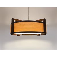 Deckenlampe Aus Holz in Modernem Design. Große Leuchte von MadeInWoodLv