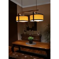 Deckenleuchte Aus Holz. Ideal in Der Küche Oder Über Dem Tisch von MadeInWoodLv