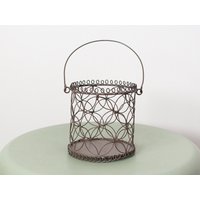 Vintage Kerzenhalter Aus Metall, Kerzenständer, Hochzeitsdekor, Tischdekor, Brauner Kerzenhalter, Tablettdekor, Gartendekor Vintage Kerzenhalter Aus Metall, Kerzenständer, Hochzeitsdekor, Tischdekor, Brauner Kerzenhalter, Tablettdekor, Gartendekor von MadeOnASunnyDay