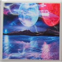 Ausgefallene - Untersetzer Fliesen | 4Er Set Getränke-Untersetzer Marmor-Untersetzer Stein-Untersetzer Monogramm-Untersetzer Personalisierte von MadePerfectCoasters