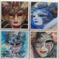 Fliesen Untersetzer - Karneval 4Er Set | Kaufe 2 Sets Get 1 Frei Untersetzer Set, Keramik, Personalisiert, Untersetzer, Marmor Fliesen Untersetzer - Karneval 4Er Set | Kaufe 2 Sets Get 1 Frei Untersetzer Set, Keramik, Personalisiert, Untersetzer, Marmor von MadePerfectCoasters