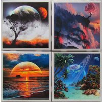 Fliesen Untersetzer - Ungewöhnlich 4Er Set | 2 Sets Kaufen 1 Kostenlos Erhalten Set, Keramik, Personalisiert Fliesen Untersetzer - Ungewöhnlich 4Er Set | 2 Sets Kaufen 1 Kostenlos Erhalten Set, Keramik, Personalisiert von MadePerfectCoasters