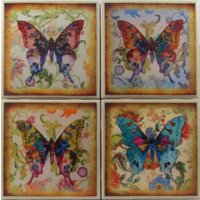Fliesenuntersetzer - Schmetterling Design 4Er Set | 2 Sets Kaufen 1 Kostenlos Erhalten Untersetzer Set, Keramik, Personalisiert, Untersetzer, Marmor Fliesenuntersetzer - Schmetterling Design 4Er Set | 2 Sets Kaufen 1 Kostenlos Erhalten Untersetzer Set, Keramik, Personalisiert, Untersetzer, Marmor von MadePerfectCoasters