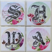 Personalisierte Untersetzer - 4Er Set Fliesen Personalisierte Untersetzer - 4Er Set Fliesen von MadePerfectCoasters