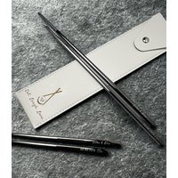 Benutzerdefinierte Essstäbchen Personalisiert Graviert Geschenk Hochzeit Geburtstag Stäbchen Edelstahl Metall Sushi Wok Japan Asia China von MadeToBeYours2025