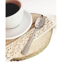 Kaffeelöffel Mit Gravur Lustiges Kaffee Geschenk von MadeWithLoveByAleksi