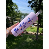 Personalisierter Becher | Mit Stroh Geburtstagsgeschenk Matter von AcentialDrinkware
