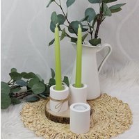 Schlichter Kerzenständer, Kerzenhalter Für Stabkerzen Und Teelichter, Dekoidee, Geschenkidee, Skandi Nordic Design Hygge Schlichter Kerzenständer, Kerzenhalter Für Stabkerzen Und Teelichter, Dekoidee, Geschenkidee, Skandi Nordic Design Hygge von MadebyInesShop
