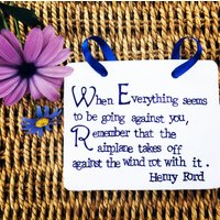 Henry Ford Zitat Tondekoration, Ermutigung Geschenk Henry Ford Zitat Tondekoration, Ermutigung Geschenk von MadebySarahxBoutique