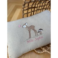 Kissen Mit Rehkitz Design Kissen Mit Rehkitz Design von MadebytwohandsDesign