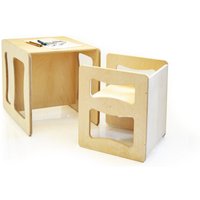 Montessori-Tisch/stuhl, Kindertisch, Kinderstuhl, Multifunktionstisch/stuhl, Montessori-Möbel, Kleinkind-Cub-stühle, Kleinkind-stuhl von Madeforkidz
