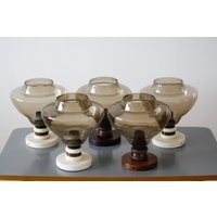 xl Rauchglas Wandleuchte Mid Century Space Age Beleuchtung von MadeinYugoslavia
