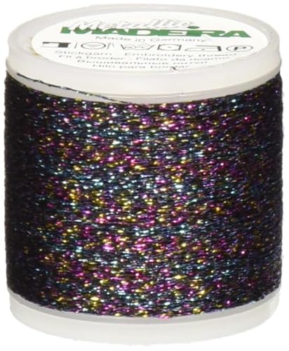 Madeira M9842-270 Gewinde, Polyester, 270 Rosa/Gelb/Blau, 200 m von MADEIRA