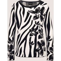 MADELEINE Longpullover "Strickpullover Intarsienpullover mit Zebra- und Blumenmuster" MADELEINE Longpullover "Strickpullover Intarsienpullover mit Zebra- und Blumenmuster" von Madeleine