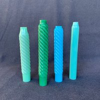 Antike Grüne Und Blaue Gerettete Glas Kronleuchter Teile Sammlung. Partytisch Mittelstück Dekoration Versorgung. Frühling Ostern Wohndekor von MademoiselleChipotte