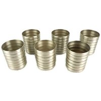 Antikes Brandy Cup Set Von 6, Metall von MademoiselleElleShop