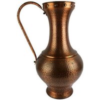 Gehämmerte Große Kupfer Krug Vase, Antike Krug, Gehämmerte Vase von MademoiselleElleShop