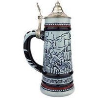 Vintage Keramikbecher, Avon 1981 Geschichte Des Fluges Keramik Tankard Bierkrug, Bierkrug von MademoiselleElleShop