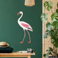 Pinker Vintage Flamingo Wandaufkleber - Plastikfreie Wandsticker Fürs Kinderzimmer Pinker Vintage Flamingo Wandaufkleber - Plastikfreie Wandsticker Fürs Kinderzimmer von MadeofSundays