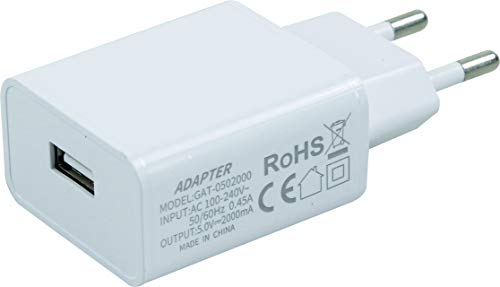 Home Tools 68077 USB-Ladegerät, 2 A, 5 V Home Tools 68077 USB-Ladegerät, 2 A, 5 V von Mader Home Tools