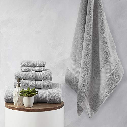 Madison Park Signature Splendor Luxuriöses Badezimmer-Handtuch-Set aus 100% Baumwolle, weich, Plüsch, 1000 g/m², schwere Hotelqualität, Keine Drehung, sehr saugfähig, schnell trocknend, mehrere von Madison Park