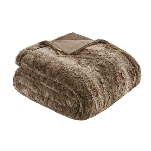 Madison Park Zuri Bettüberwurf/Decke, Polyester, Hellbraun, 60x70 Madison Park Zuri Bettüberwurf/Decke, Polyester, Hellbraun, 60x70 von Madison Park