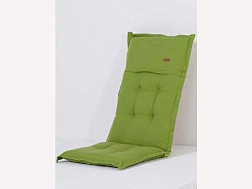 Madison 7PHOS-F117 Stuhlauflage, hoch Rib lime, 123 x 50 cm, Acryl, grün von Madison