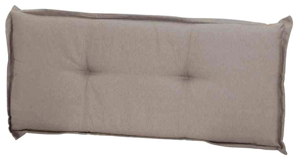 Madison Bankauflage Panama, 110 cm, passend für 2er Bank, 110cm, passend für 2er Bank, taupe von Madison