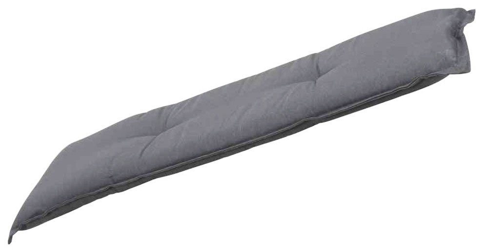 Madison Bankauflage Panama, 140 cm, passend für 3er Bank, 140cm, grau von Madison