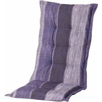 Madison - Denim Stripe blau, Aufage zu Sessel hoch 50% Baumwolle / 50% Polyester von Madison