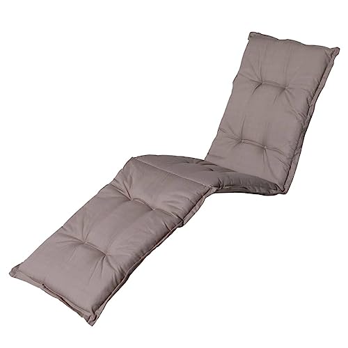 Madison Gartenliegenauflage - Basic Taupe von Madison