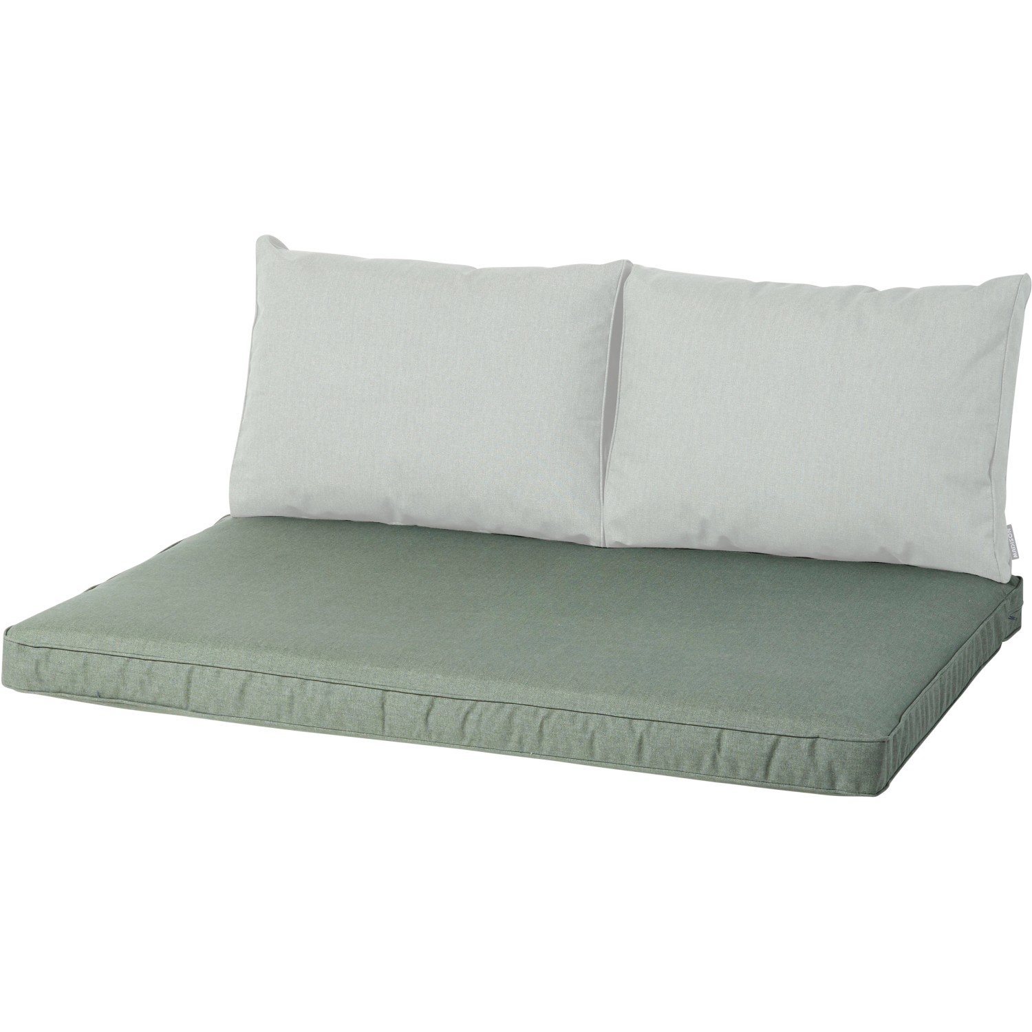 Madison Palettenauflage Outdoor Oxford Grün 120 cm x 80 cm von Madison