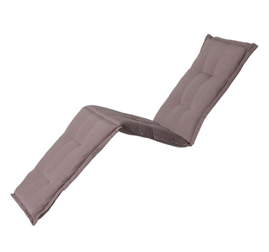 Madison Sitzauflage Sonnenliegen-Auflage Panama 200x60 cm Taupe, (1 St) von Madison