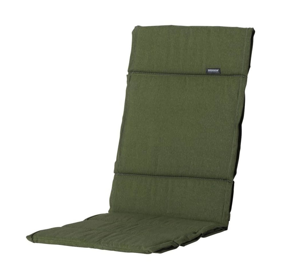 Madison Sitzauflage Stuhlauflage Panama Textil 125x50 cm Grün, (1 St) von Madison