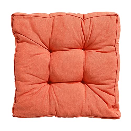 Madison kussens Sitzkissen Matratze 47x47cm Florance - Panama Flame orange von Madison