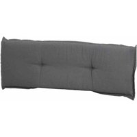 Panama grau, Auflage zu Bank 110 cm 50% Baumwolle / 45% Polyester von Madison