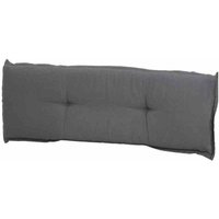 Panama grau, Auflage zu Bank 140 cm 50% Baumwolle / 45% Polyester von Madison