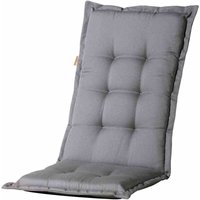 Allibert - Panama grau, Auflage zu Sessel hoch 50% Baumwolle / 45% Polyester von ALLIBERT