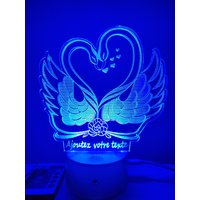 Anpassbare Schwanenlampe von MadjestikCreations