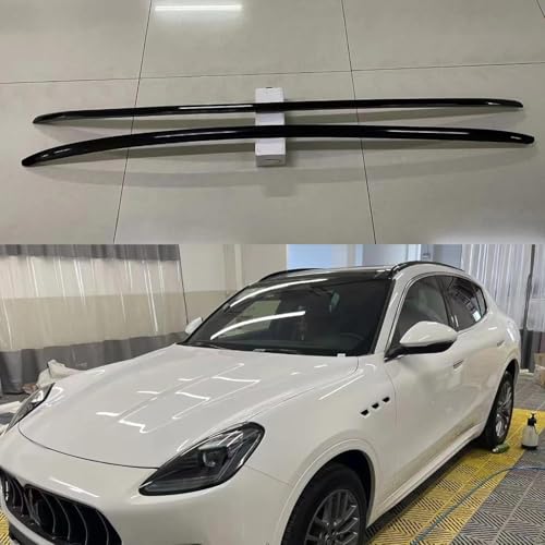 2 Stück Auto dachträger Längsstange für Maserati Grecale 2022+, Träger Dachreling Längsstange Gepäckträger Reisezubehör von MadongJ