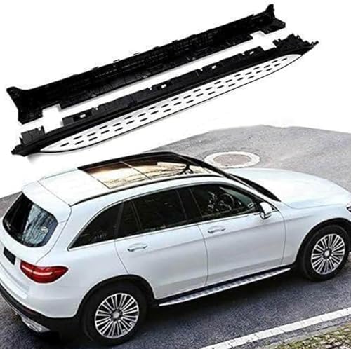 MadongJ 2 stück Auto Trittbretter Seitenschweller für Benz GLC Coupe 2016-2021, Seitenstufen Trittbrett Auto Trittbretter Seitentrittleistenpedale von MadongJ