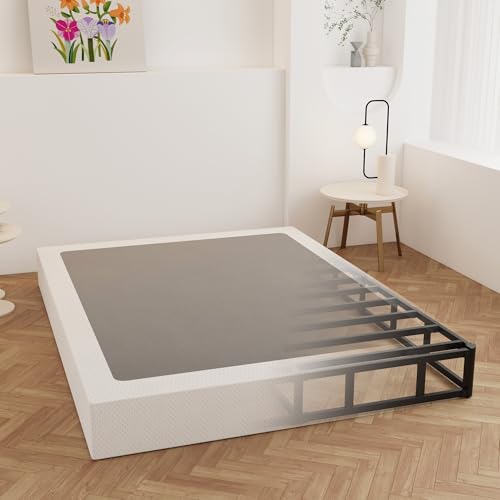 Maenizi 22,9 cm Boxspringbett für Queen-Bett, robuster Metall-Boxspringbett, Matratzenfundament, einfache Montage, geräuschfrei, Schwarz Maenizi 22,9 cm Boxspringbett für Queen-Bett, robuster Metall-Boxspringbett, Matratzenfundament, einfache Montage, geräuschfrei, Schwarz von Maenizi