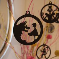 Ornament "Rotkäppchen' von MaerchenSchnitt