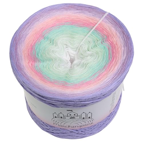 Farbverlaufsgarn Cocktailbar 400g - 1520m 4 fädig Bobbel Wolle handstrickgarn von LiLu´s Märchengarne