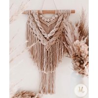 Makramee Wandbehang Macrame Wanddeko Geschenk Geschenkidee von Maerchenwunder