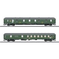 Märklin 42850 H0 2er-Set Postwagen mr-a und BDüms 273 2. Klasse der DB von Märklin